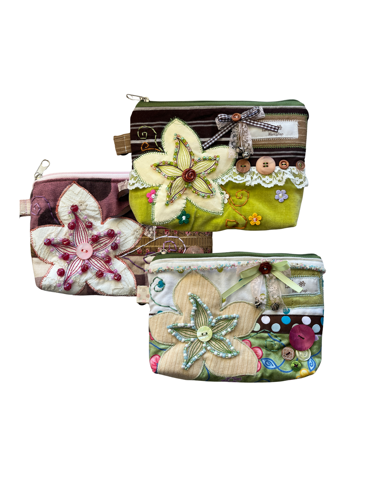 Beaded Pouches