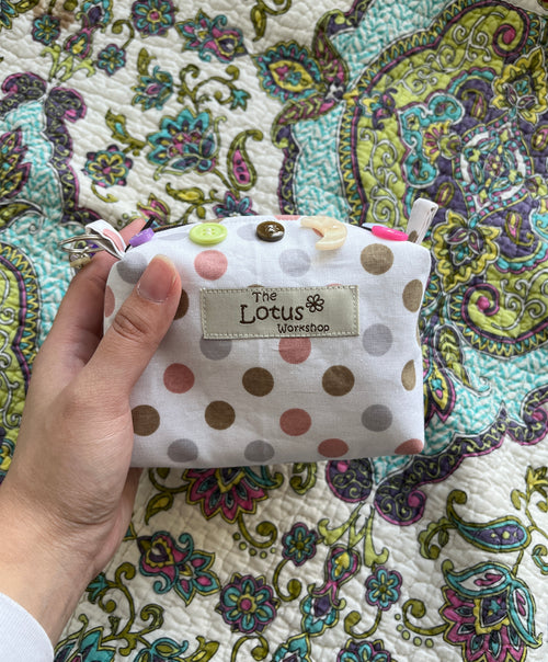 Mini Button Keychain Pouches