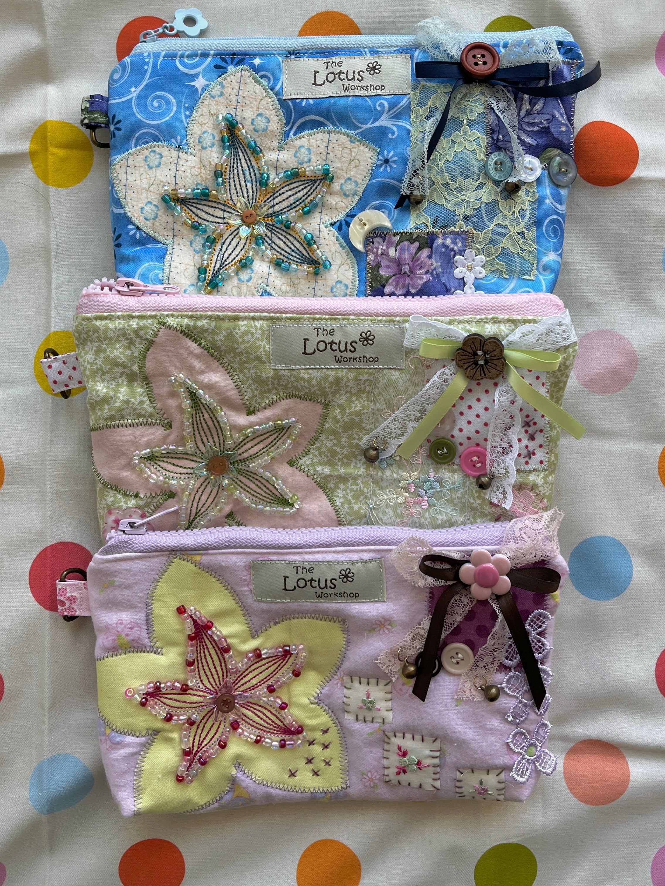 Beaded Pouches