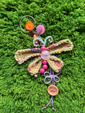 Limited Edition Knit Dragonfly Keychain